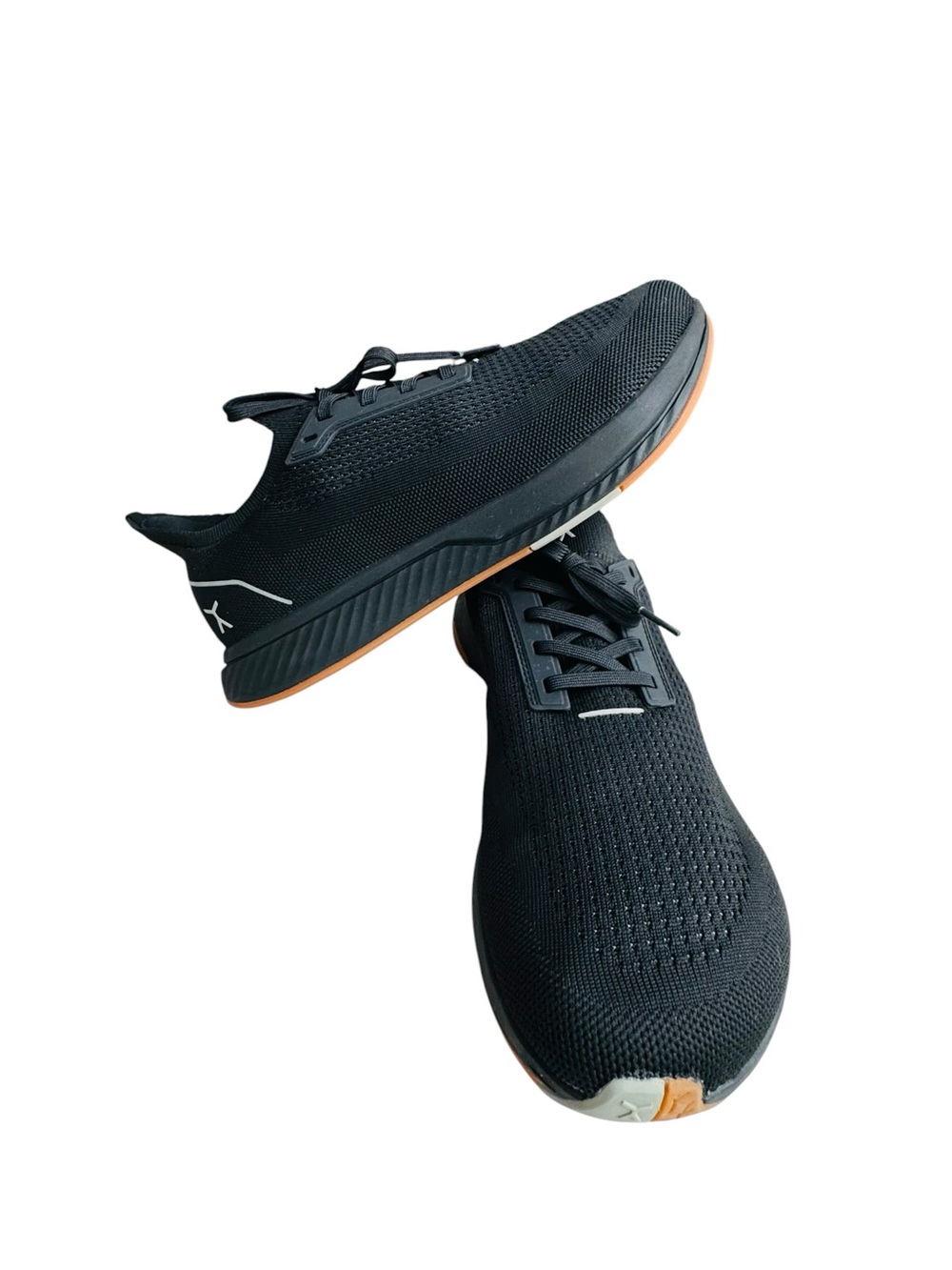 Flux Adapt Trainer Black Gum Knit Sneakers Men’s 11.5 Women’s 13 EU 46